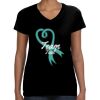 LAT Ladies Perfect V-Neck T-shirt Thumbnail