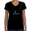 LAT Ladies Perfect V-Neck T-shirt Thumbnail